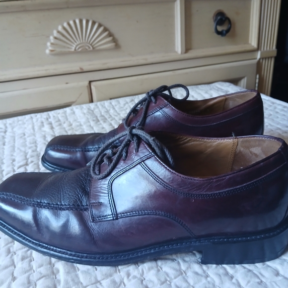 Men's Bostonian shoes, Dark Brown, aquared toe, rich quality leather - Picture 2 of 6